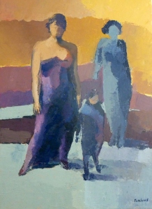 Femme et EnfantAcrylique sur toile 2012